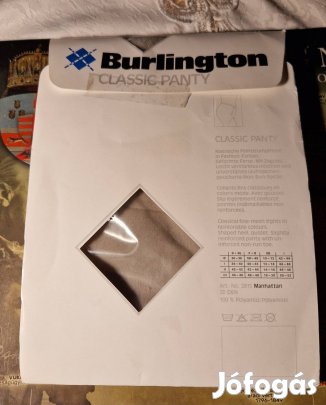 Burlington márkájú szürke női harisnyanadrág.