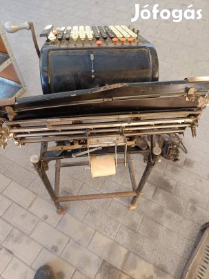 Burroughs régi számológép. antik 