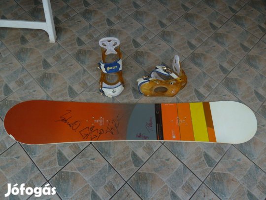 Burton Custom snowboard lap(szinte új) Burton Custom kötés karc mente