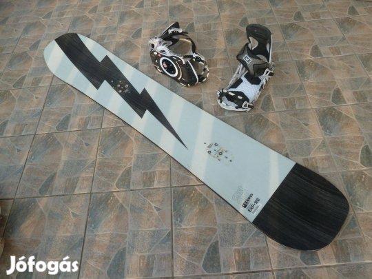 Burton Custom snowboard lap(szinte új) Rome kötés karc mentes talpal