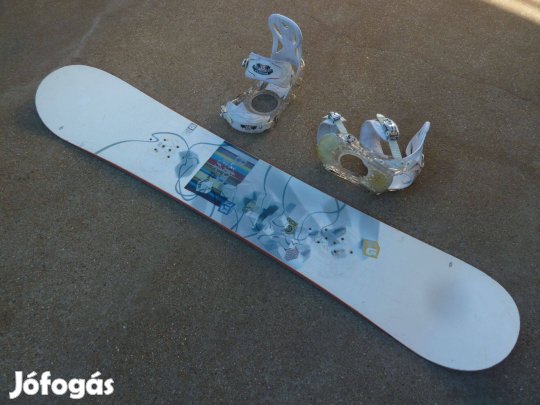 Burton Jussi By Oksanen snowboard lap,Burton Custom kötés szinte karc