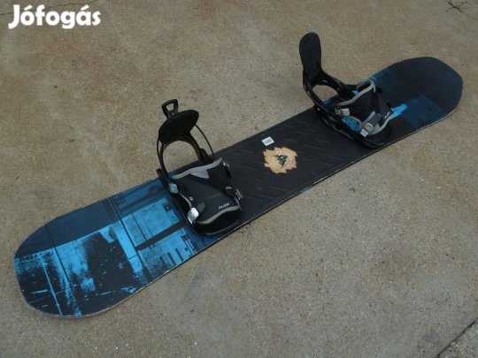 Burton Radius Rocker snowboard lap karc mentes talpal, Flow gyors köté