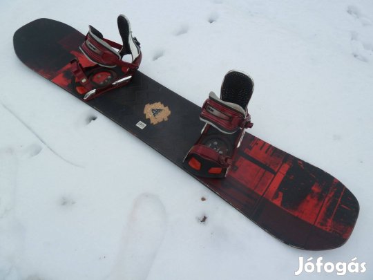 Burton Radius wide Rocker snowboard lap karc mentes talpal, Ride aluv
