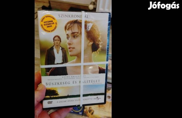 Büszkeség és balítélet - DVD Angol romantikus film, Keira Knightley ,