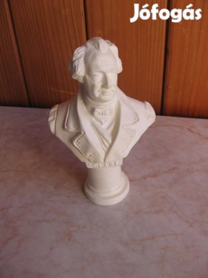 Büszt - gipsz Goethe mellszobor