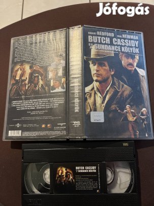Butch Cassidy és a Sundance kölyök vhs  western kistok