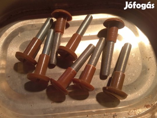 Bútor szekrény összefogó csavar 8db