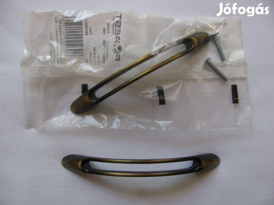 Bútorfogantyú 2 db , antikolt bronz