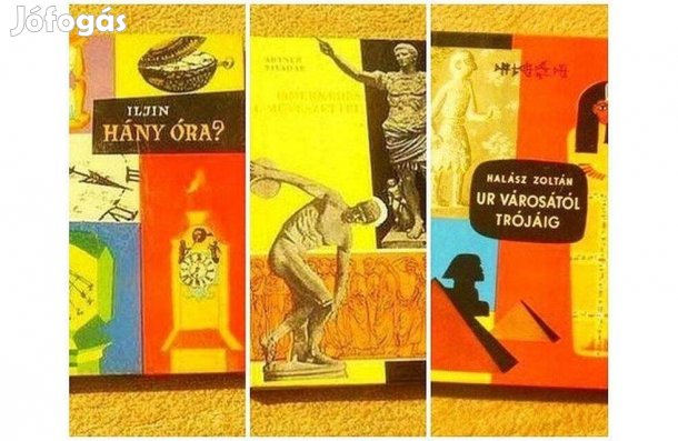 Búvár Zsebkönyvek sorozat - 3 kötet