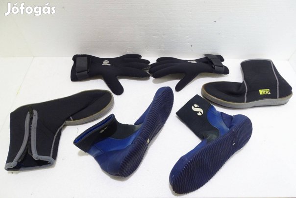 Búvár kesztyű cipő