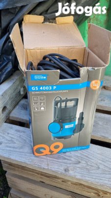 Búvárszivattyú úszókapcsolóval, 400W-os szennyvíz és tiszta vízhez