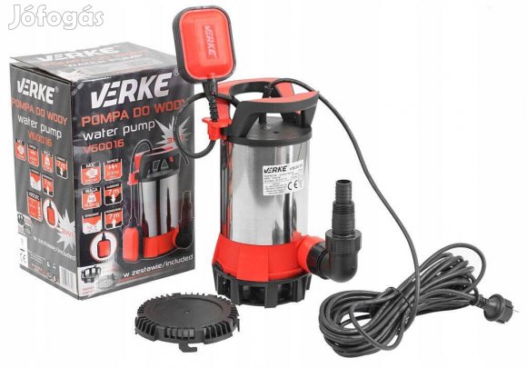 Búvárszivattyú úszókapcsolóval, szennyezett és tiszta vízhez 550W