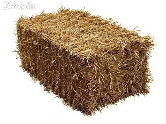 Búzaszalma kiskocka bálák eladók!