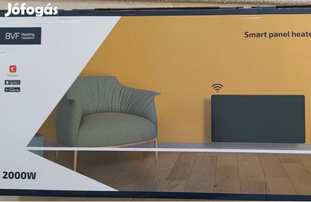 Bvf CP1 fűtőpanel, WiFi, 2000W, szürke