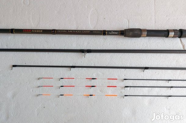 By Döme TEAM Feeder Royal Method Carp 390MH horgászbotok