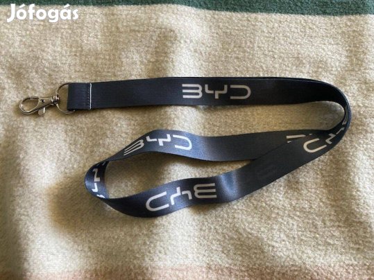 Byd nyakpánt, nyakbaakasztó, szürke kulcstartó