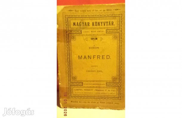 Byron: Manfred