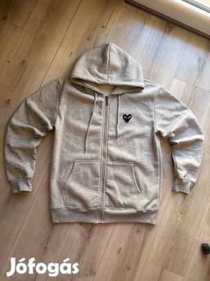 CDG zip up hoodie