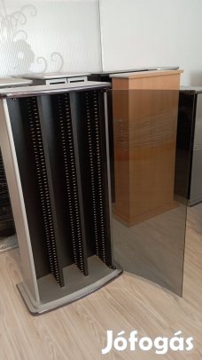 CD-DVD tároló,szekrény,Hama,füstüveg,több féle méretben!