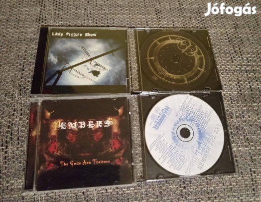 CD Lady Picture Show, Embers, Magor, Let The Hammer Fall,együtt eladó