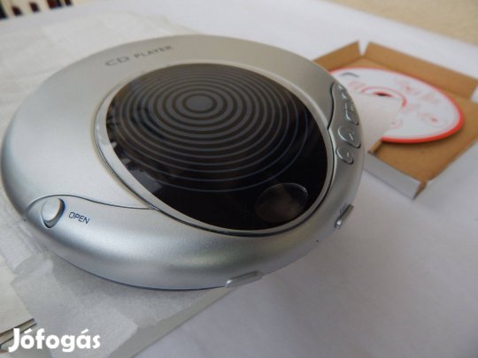 CD Lejátszó Hordozható CD Player Discman Dobozában