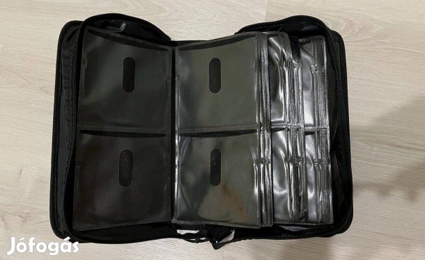 CD / DVD / Blu ray hordozható táska 144 db férőhellyel