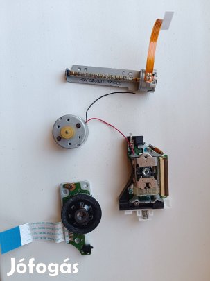 CD lejátszó, meghajtó alkatrészek