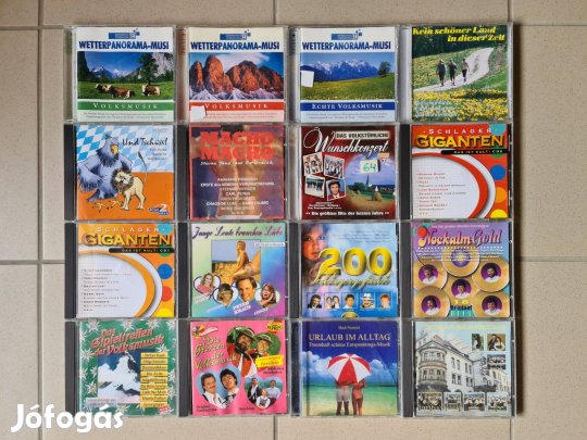 CD lemez külföldi válogatás gyűjtemény 158 db