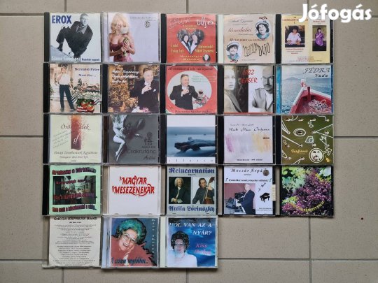 CD lemez szerzői kiadás és promóció gyűjtemény