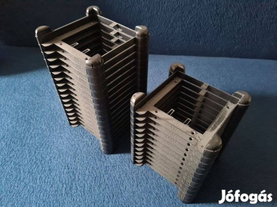 CD lemez tartó, modulárisan variálható CD torony