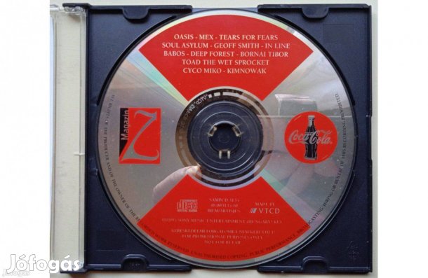 CD melléklet egy zenei magazinhoz , karcmentes
