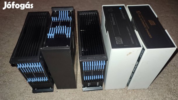 CD tár magazin 10-férőhelyes 5db