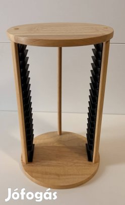 CD tartó fa állvány (17 db-os)