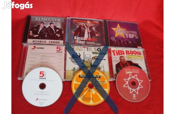 CD válogatás csomag új darabár_