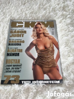 CKM magazin, 2000 November, Gábor Judit