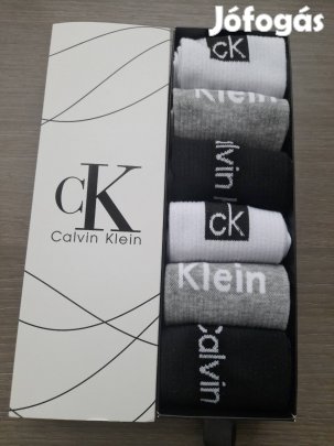 CK díszdobozos 6 darabos férfi zokni szett