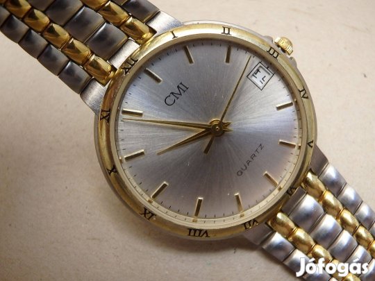 CMI Férfi Alkalmi Karóra Quartz Szerkezettel MODE Germany Német ETA