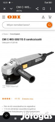 CMI Flex sarokcsiszóló