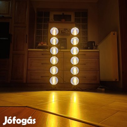 COB + PAR 6 x 50 W Színpadi Lámpa (Új)