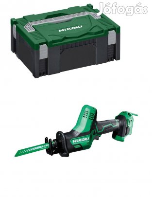 CR18DAW2Z Hikoki akkus orrfűrész 18V Li-ion Basic Hitbox akku és töltő