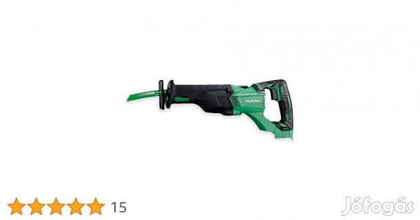 CR18Dblw4Z Hikoki akkus orrfűrész 18V Li-Ion BL Basic akku és töltő né