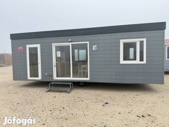 CR Abitare kék mobilház 8,6x4/34,4m2 Mobil Otthonom - Solt