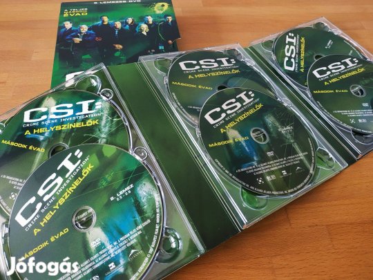 CSI: Crime Scene Investigation - A helyszínelők - 2. évad (6 DVD)