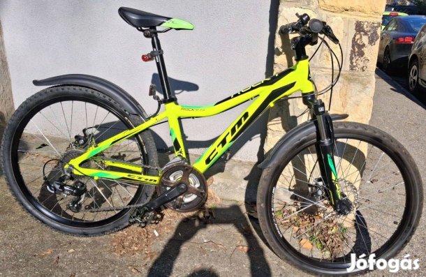 CTM Rocky 3 kerékpár, 24-es kerékmérettel, 27 sebesség, 125-145 cm