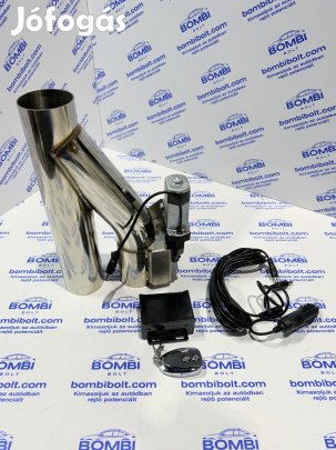 CUT-OUT, CutOut kipufogó szelep /sport kipufogó/ 50mm, 57mm, 63mm