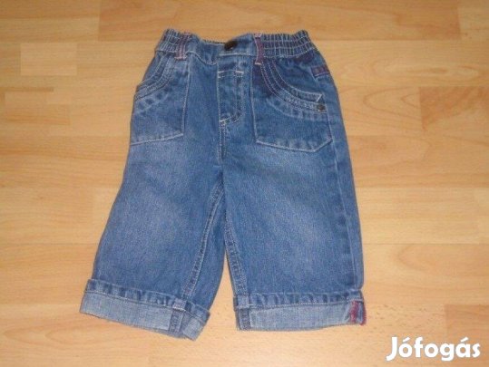 C&A Baby Club kék színű farmernadrág 3-6 hó (méret 68)
