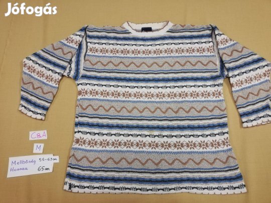 C&A M-es női mintás pulóver