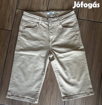 C&A bézs női farmer térdnadrág