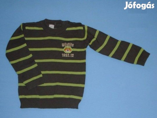 C&A csíkos és hosszú ujjú felső 12-18 hó (méret 86)