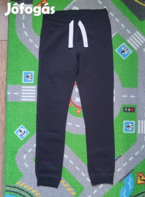 C&A fiú melegítő nadrág, fekete, 140 Új